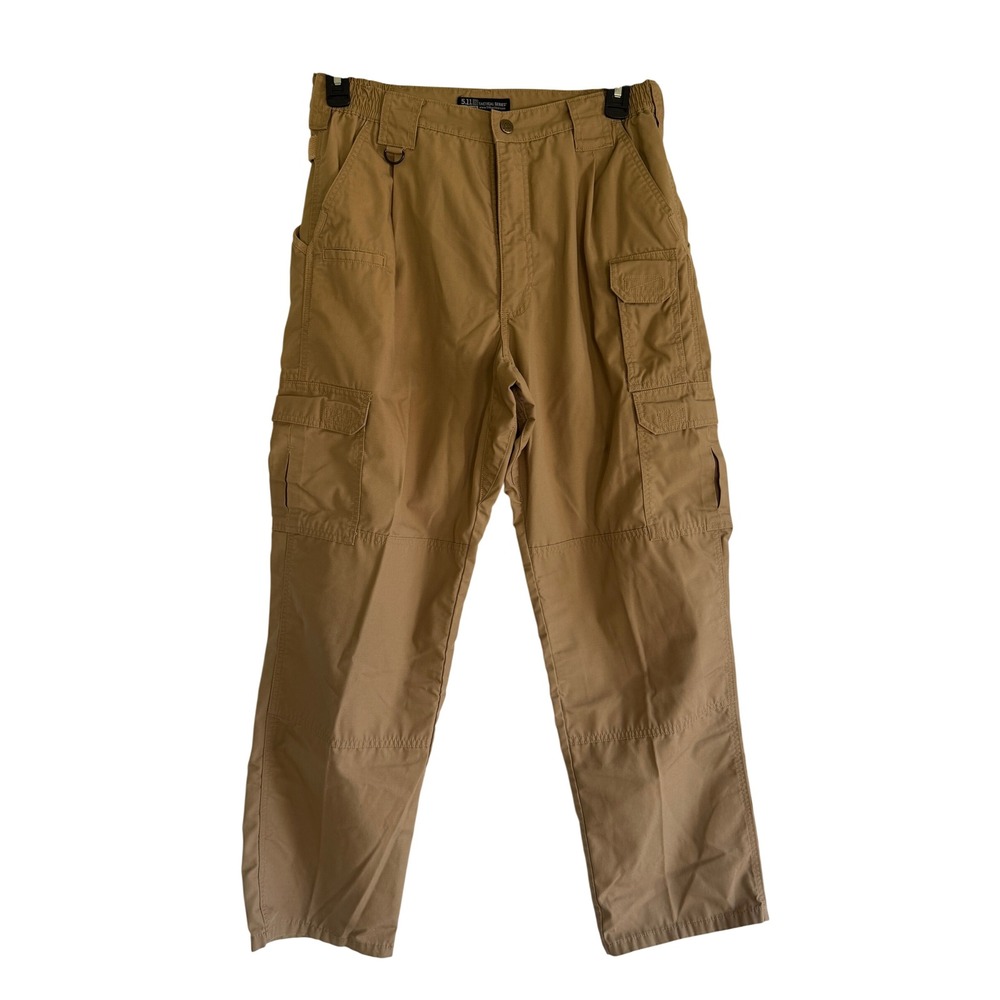 5.11 Tactical Series Mens 34x32 Coyote Tan Ripstop Cargo Pants 74273 Workwear